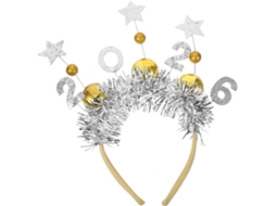 Tiara de ânus estrelado com pompons para festas - Acessórios de cabelo