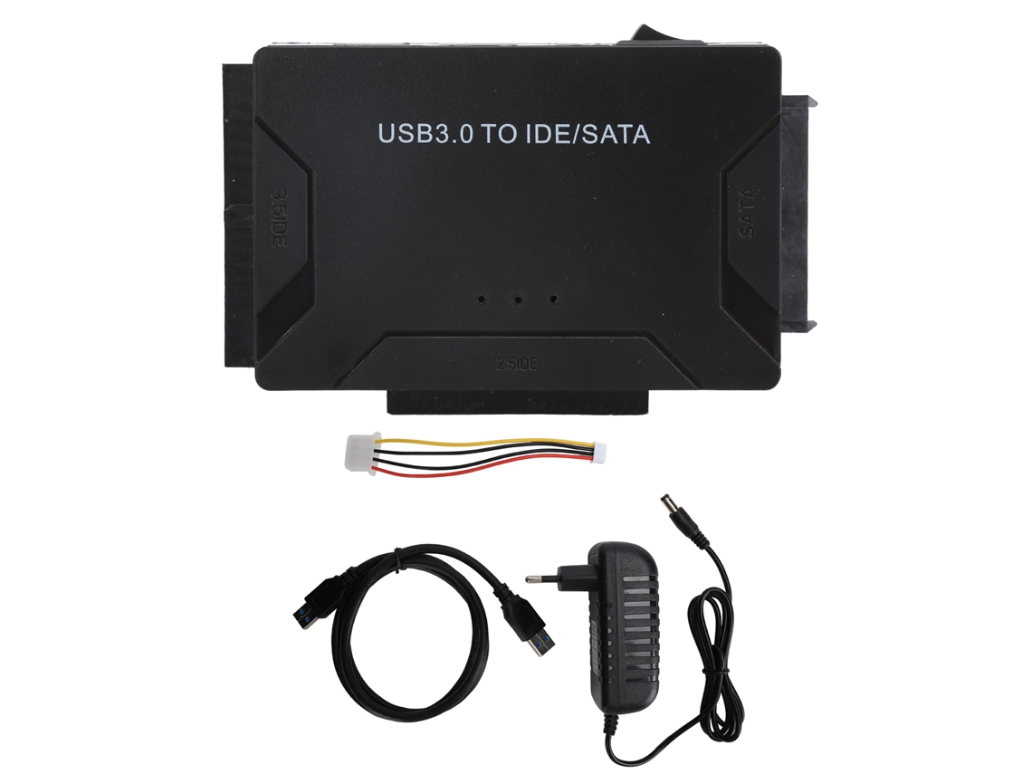Adaptador Usb Para Ide E Sata Cabo Conversor Usb 3.0 Para Unidades Hdd Ssd E Discos Rígidos