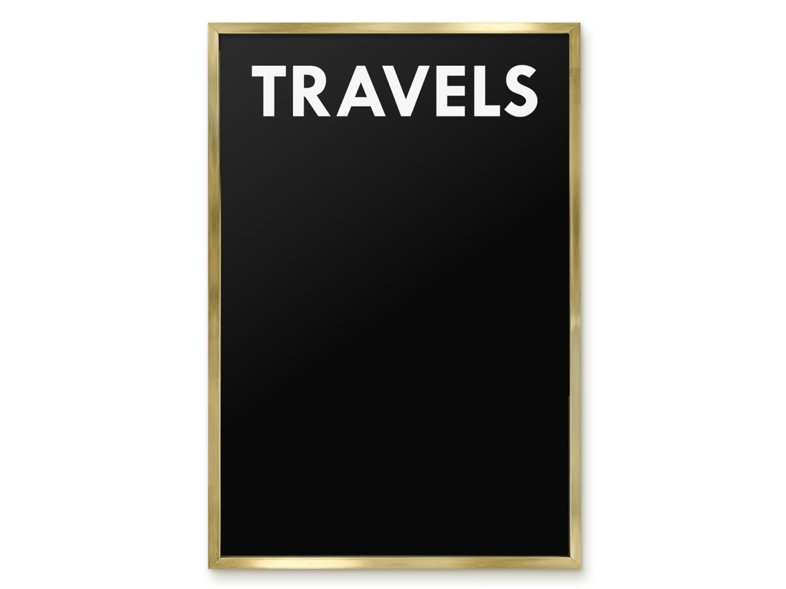 Magnetic Board Travels For The Living Room Espelharte (40x60 Cm)