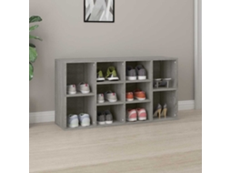 Vidaxl Banco Sapateira 103x30x55cm Derivados Madeira Cinzento Sonoma