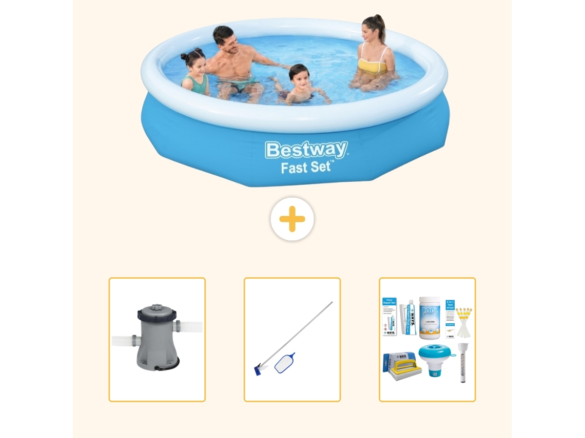 Bestway Piscina Bestway Fast Set Redonda - 305x66 Cm - 4-peças S22637