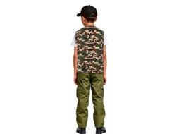 Colete Militar Camuflado Infantil