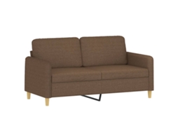 2-seater Sofa, 2-seater Sofas Vidaxl Marrom Tecido (n/a)