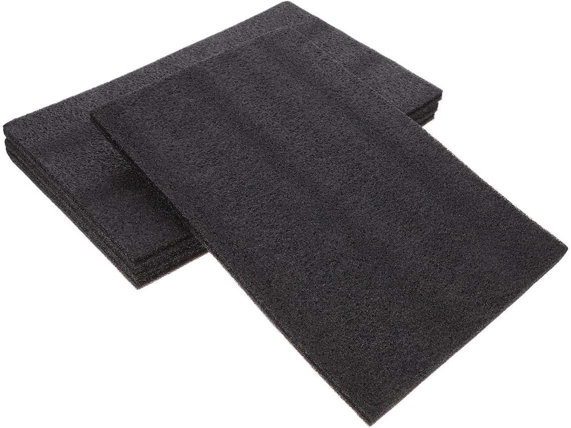 Feuilles Mousse Polyéthylène 4 Pieces 1cm Noir Rembourrage Léger Protection D'objets Dans Boîtes À Utils