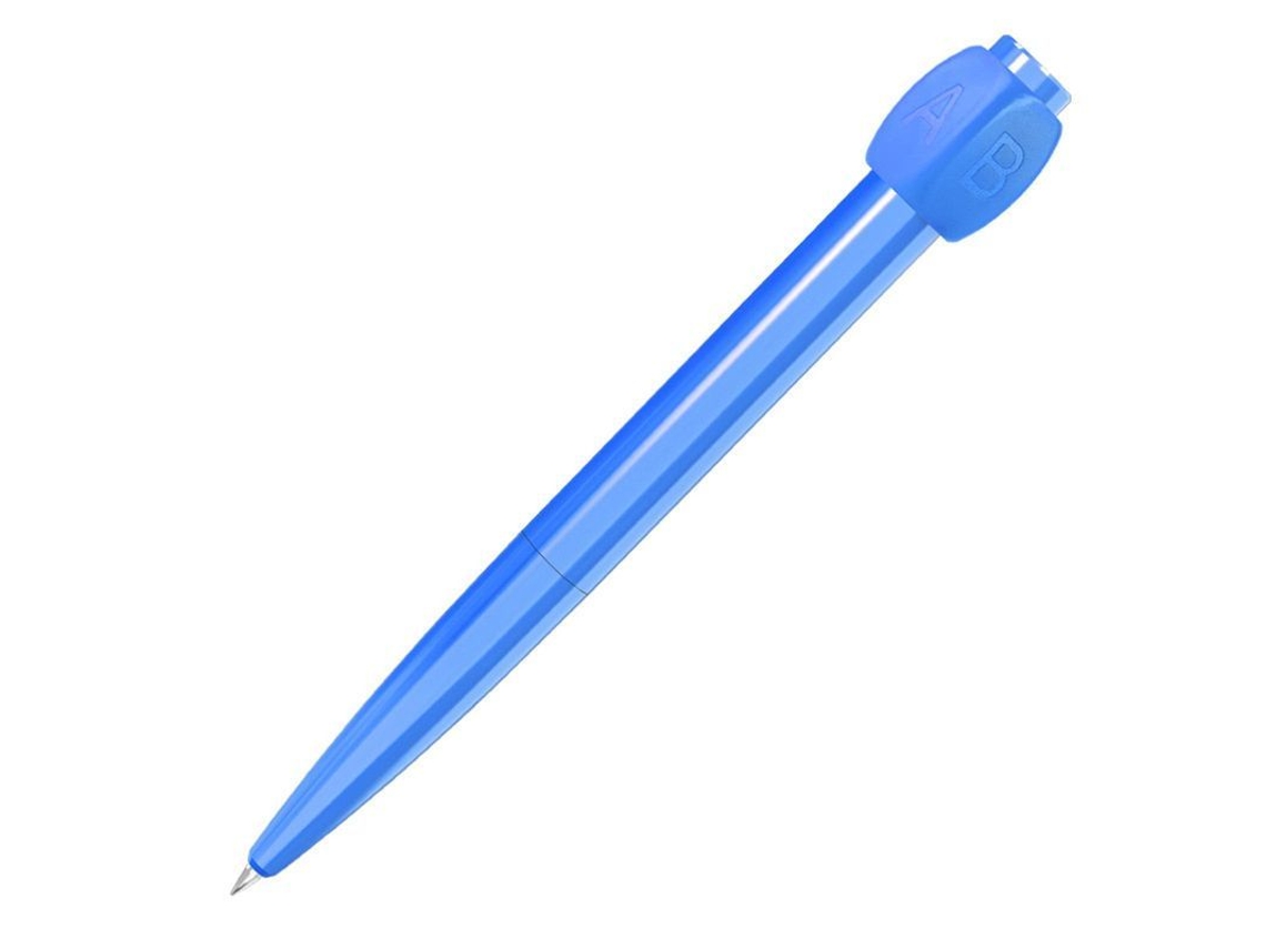 2026 caneta Giratória Fidget Spinner com Tampa de Rotação Abcd Caneta Esferográfica Azul