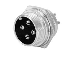 Laxiscreed Conector De Avião Universal 4 Pinos Para Componentes Eletrónicos