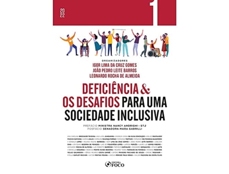 Livro Deficiência Os Desafios Para Uma Sociedade Inclusiva - Vol 1 - 1A Ed - 2022 de Ana Carolina Brochado Teixeira (Português)