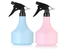 2 Garrafas De Pulverização 600ml, Plásticas Vazias Para Plantas, Jardim, Cozinha, Interior - Rosa+azul