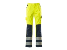 Calças Grandes Com Bolsos Para Joelheiras Safe Compete 07179 Amarelo 48 / 30 MASCOT