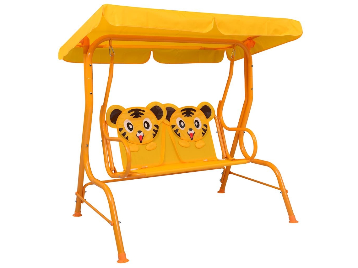 Swing Bench, Swing Benches Vidaxl Amarelo Tecido (n/a)