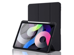 Funda Smartcase Tech protect para Ipad 10.9 2022 Preta com Função de Acordar e Dormir