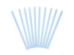 Conjunto Magiclulu com 10 barras de ligação em plástico ABS para pastas deslizantes A4, ideais para organização.