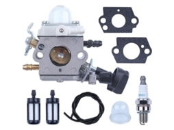 Carburador para soprador Stihl BG86 BG86 C BG56 SH86, carburador com junta + filtro de combustível + mangueira de combustível + vela de ignição, peças de reposição para carburador.