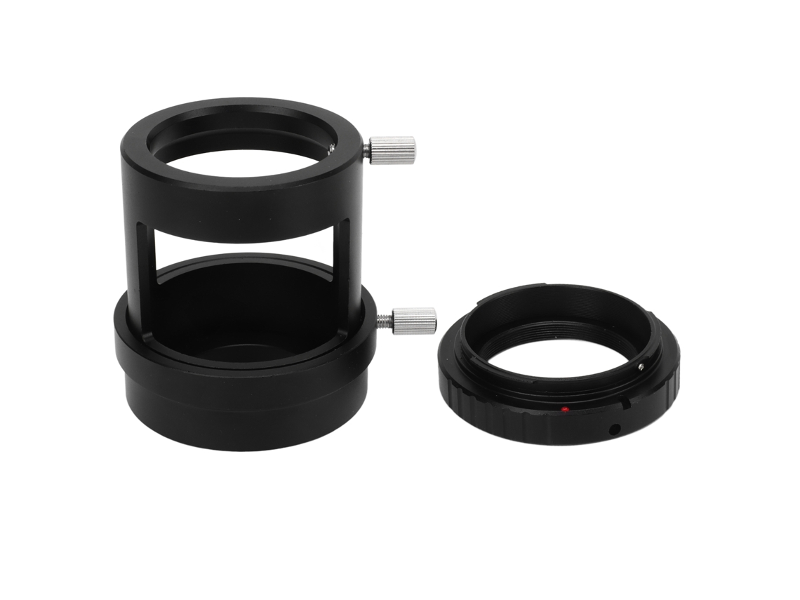 Adaptador De Câmara Para Telescópio T Mount Tubo De Alumínio Com Anel Adaptador T2 Rosca M42