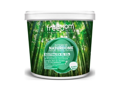 Pintura Mineral Natural Blanco Mate Interior FREEDOM