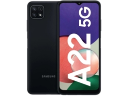Smartphone SAMSUNG Galaxy A22 5G (Recondicionado Como Novo - 128 GB - Preto)
