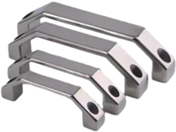 Puxador De Porta Robusto, Em Aço Inoxidável 304, Com Arco, Para Montagem Em Superfície Distância Entre Furos De 180mm, 1 Peça