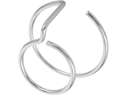 Suporte De Metal Para Bolas Cristal 5cm, Com Anel Duplo