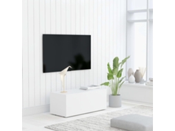 Vidaxl Móvel De Tv 80x34x30 Cm Derivados De Madeira Branco