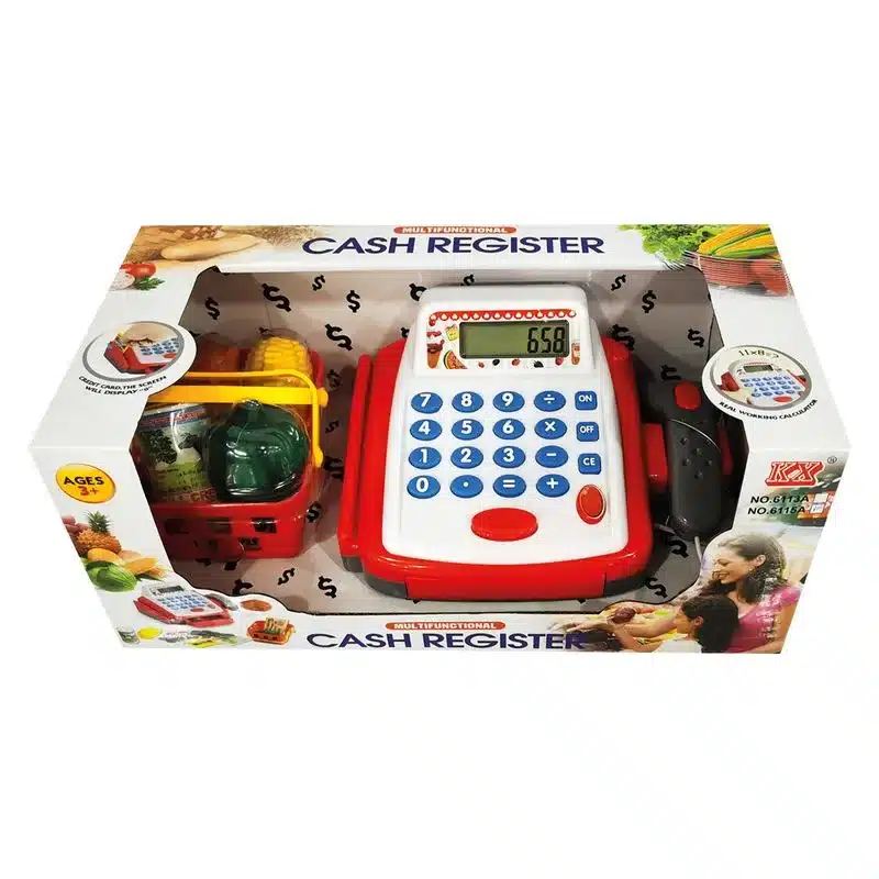 Caja Registradora Infantil Con Escaner Para Comida 6115a Innovatoys Innovatoysp24