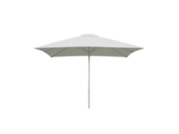 Guarda-sol 300x300 Corsica Garbar Metal Branco