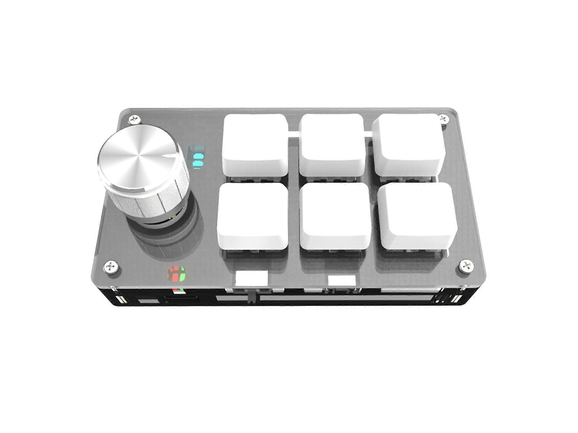 Teclado Bluetooth De 6 Teclas Com Botão De Macro Personalizado, Copiar E Colar, Sem Fio Ly Ebike