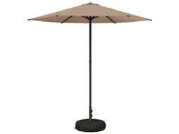 Maison Exclusive - Parasol De Jardim Com Base 230 X 230 Cm Poliéster Retangular