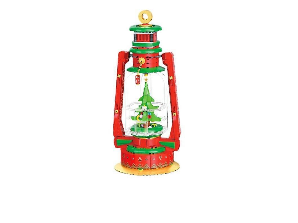 Rebe set de Blocos Micro Lanterna de Camping, Brinquedo de Montagem Criativa Diy para Crianças e Adultos