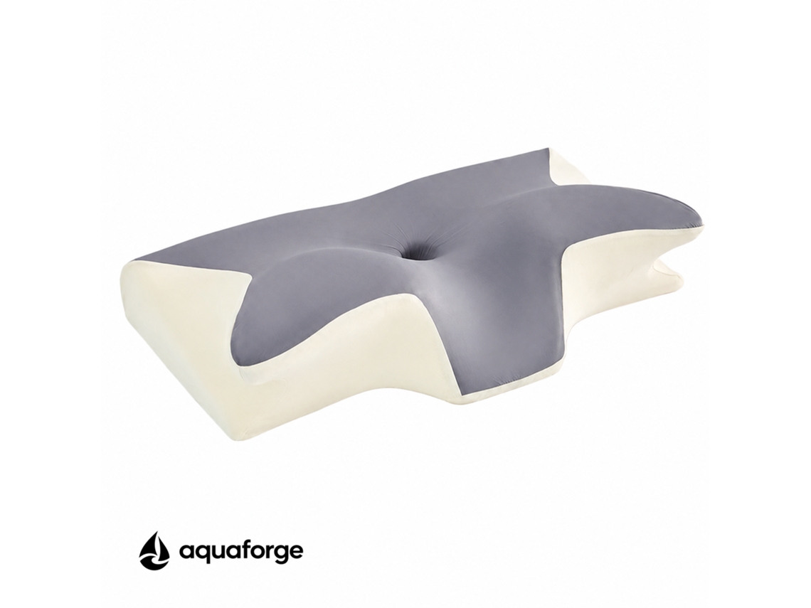 Almofada Cervical Ergonómica Espuma Viscoelástica 60 X 30 X 12 Cm