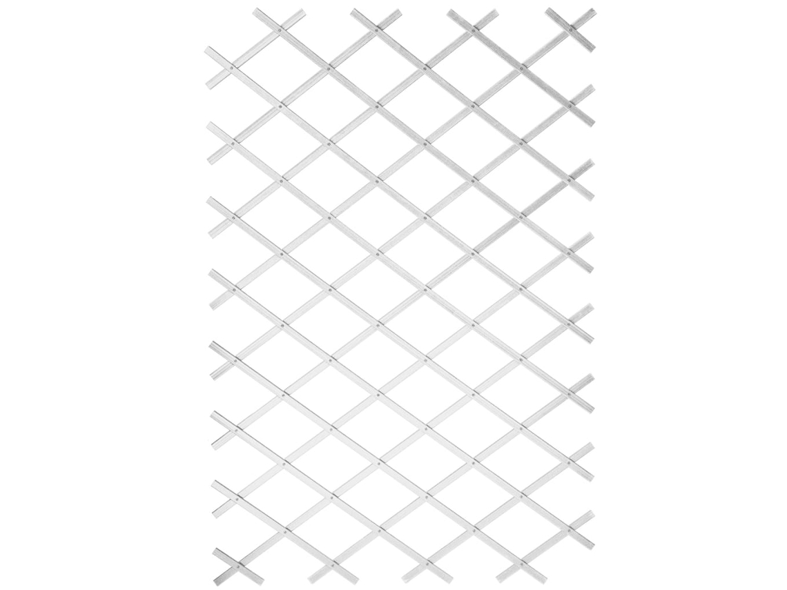 Treliça de jardim NATURE White Plastic (50 x 0.3 x 150 cm)