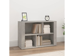 Vidaxl Aparador 80x30x54 Cm Derivados De Madeira Cinzento Cimento