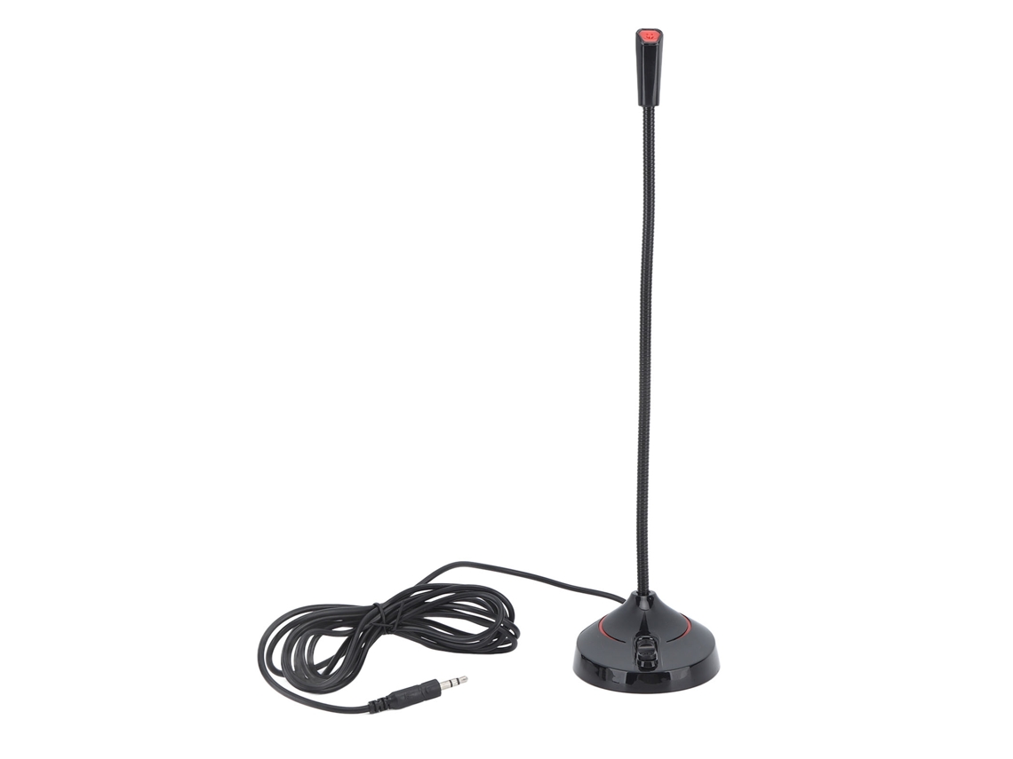 Micrófono Gooseneck Alámbrico, 360°, Para Karaoke, Conferência, Gravação, 3.5mm S/MARCA