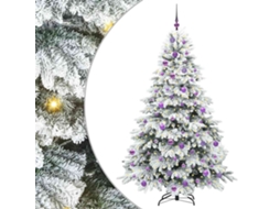 Decoração De Natal Vidaxl Verde Plástico (180 Cm)