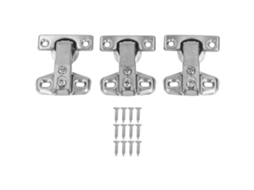 Mini Bag Holder Dobradiças (90 Graus Encaixe For Sloped Edge Wine Cabinets, Sold In Sets Of 3)