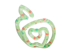 Marca página Clip Papel Forma Fruta Verde