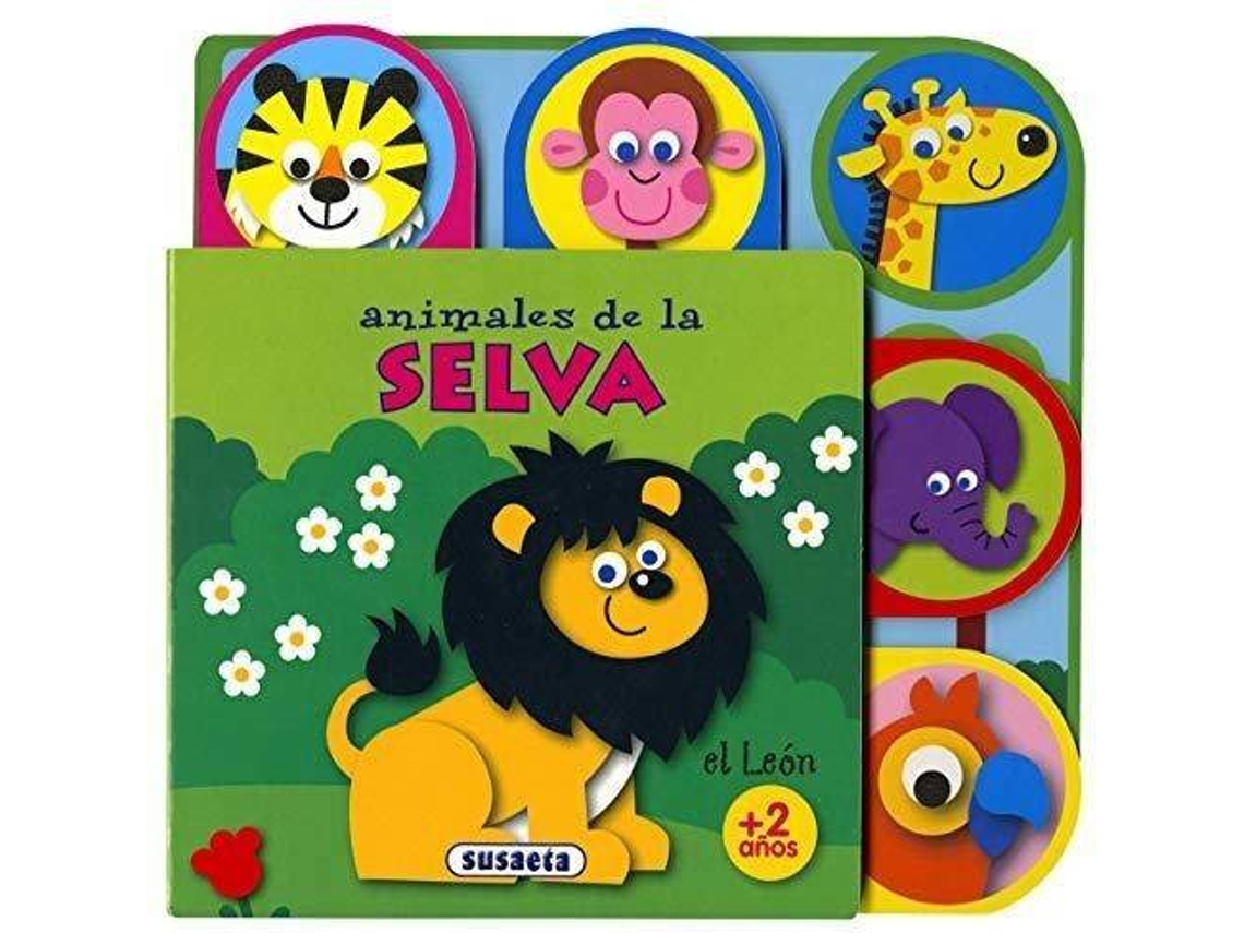 Livro SUSAETA Animais Da Selva (Idade Mínima: 2 Anos)