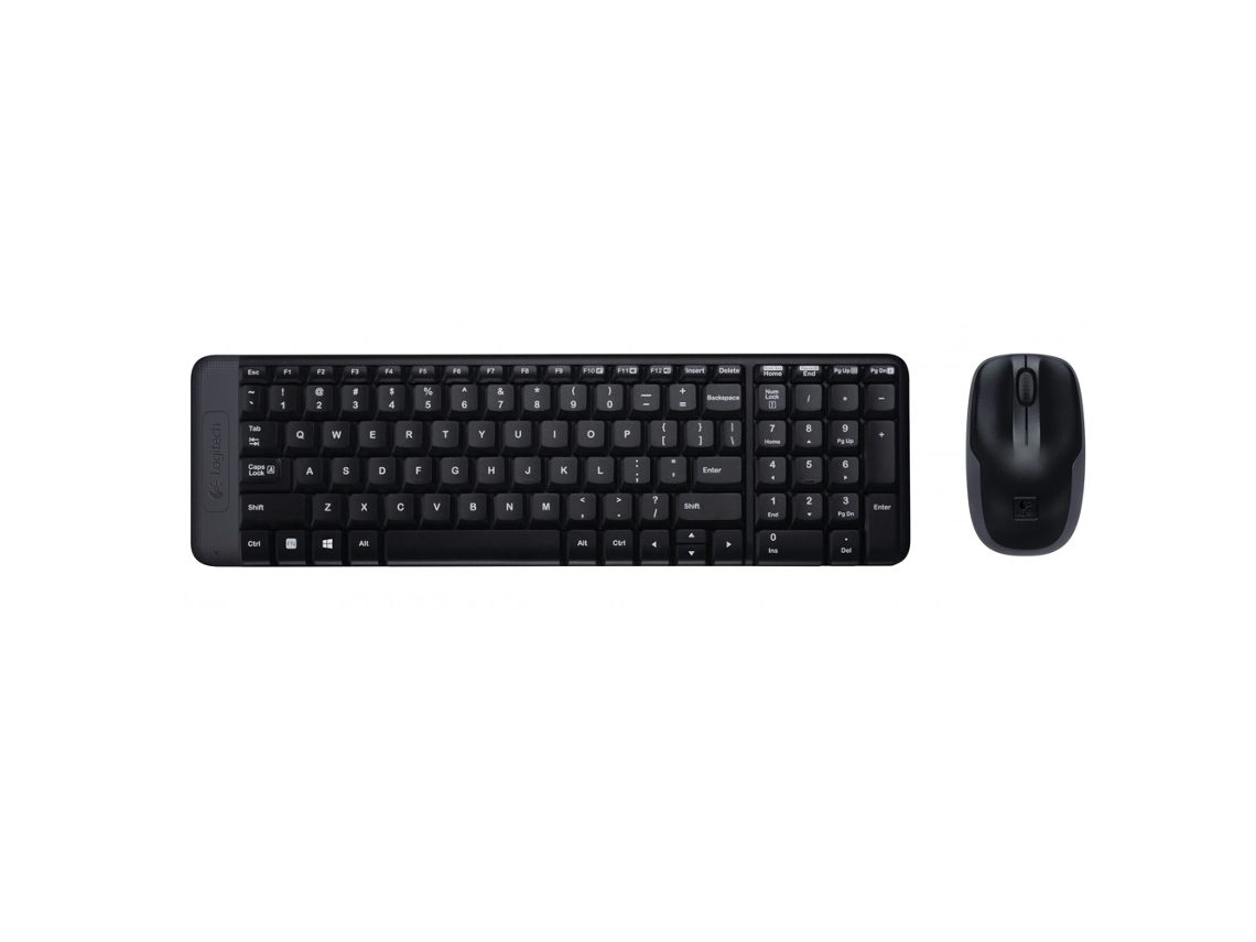 Logitech Wireless Combo Mk220 Versão Americana Aquaforge