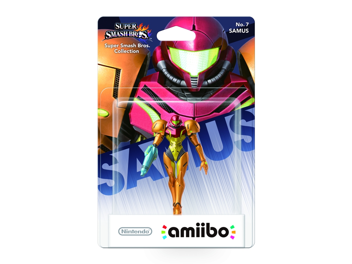 Figura Amiibo Wii U Smash Samus