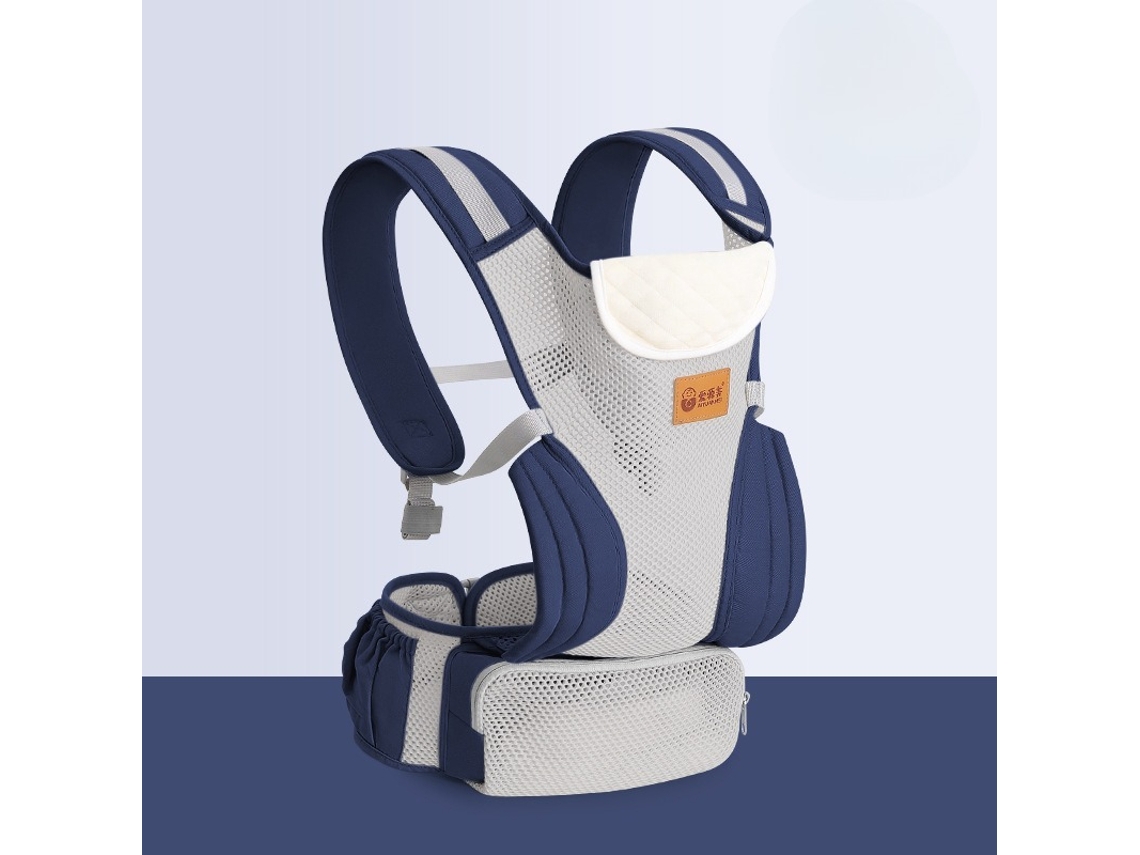 Marsúpio Panoona Para Bebés Com Idade Entre 3 E 24 Meses Azul