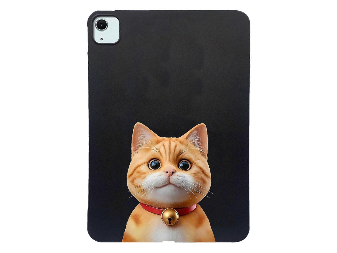 Capa Protetora Fina De Tpu Com Estampa De Padrão Para Ipad Air 11 Corgi Slowmoose (2024)