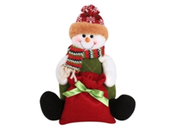 Boneca Decorativa Natal Bolsa Doces Presente Infantil