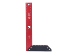 Régua Triangular Dobrável YURU 290mm Alumínio