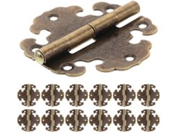 Conjunto De 20 Dobradiças Vintage Em Bronze Para Armários, Móveis