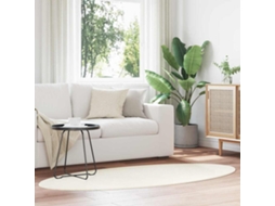 Vidaxl Tapete Huarte Creme 120 X 170 Cm 100% Poliéster