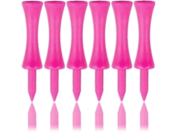 Lurelia Tacos De Golfe, Plástico Rosa Perfect 57 Mm (pacote Com 100)
