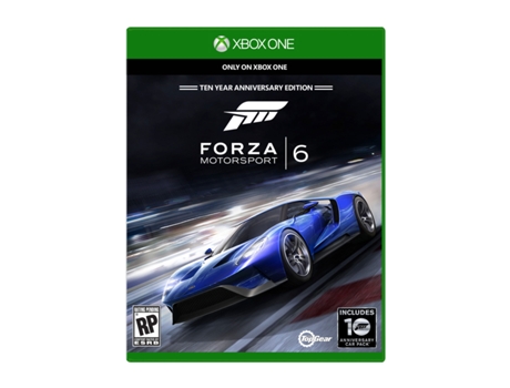 Jogo Xbox One Forza Motorsport 6 — Corridas | Idade Mínima Recomendada: 7
