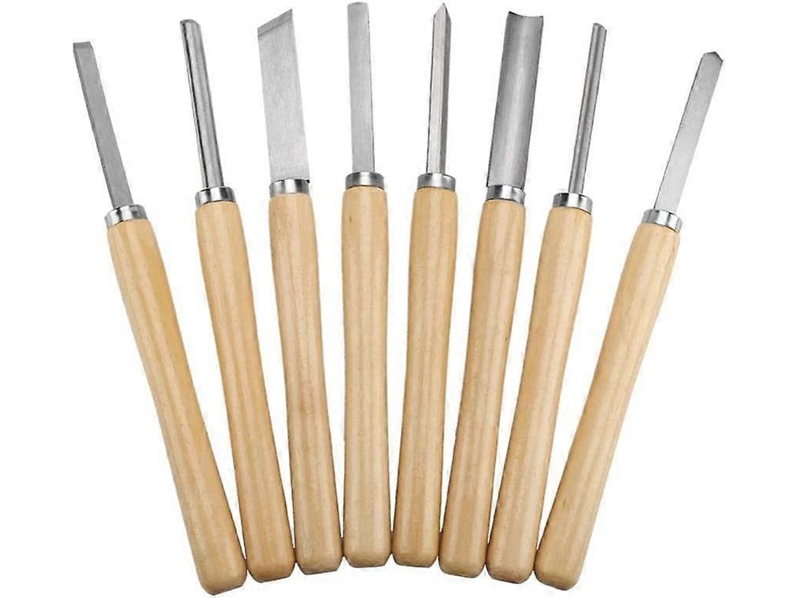 Conjunto de 8 Ferramentas de Carpintaria, Lâminas de Madeira | S/MARCA