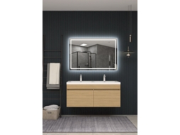 Espelhos com Luz Led Luz Frontal Fria Sensor Anti-Embaciamento 100 X 80Cm MICE COLLECTION