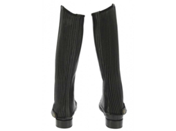 Meias Chapeuzinhos de Couro Preto 10 Yearsequitheme