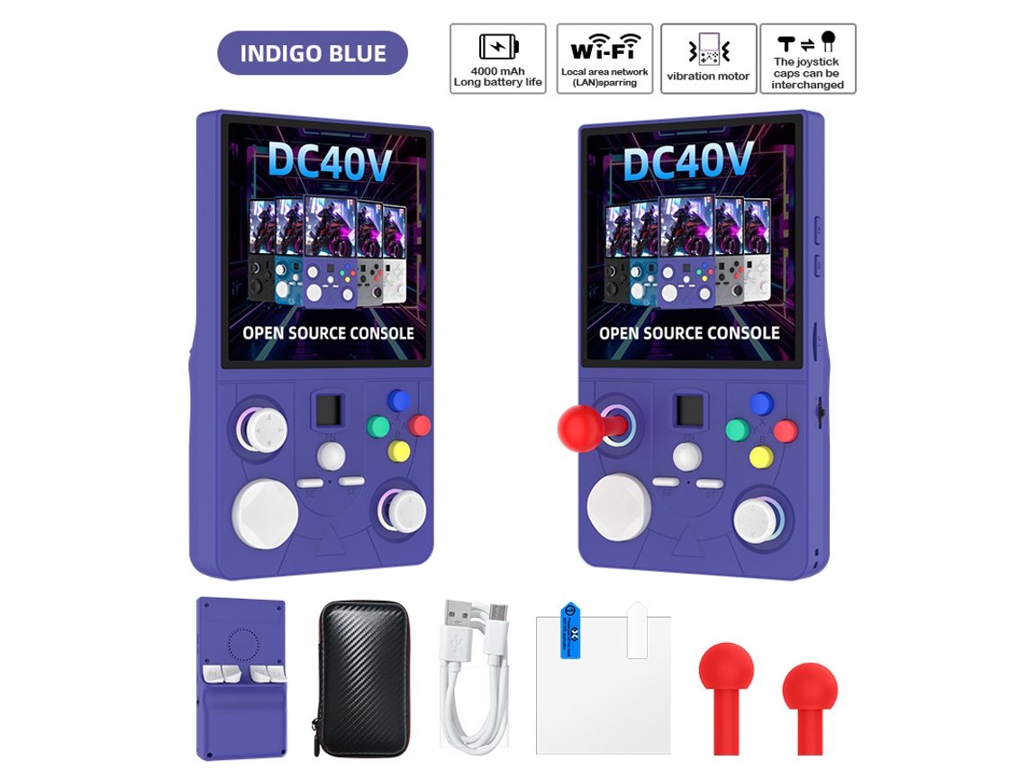 Controle Portátil Dc40v Luz De Ambiente Open Source, Sistema Duplo, Tela Hd 4, Conexão Wifi Sem Fio 128gb Índigo Sfushos